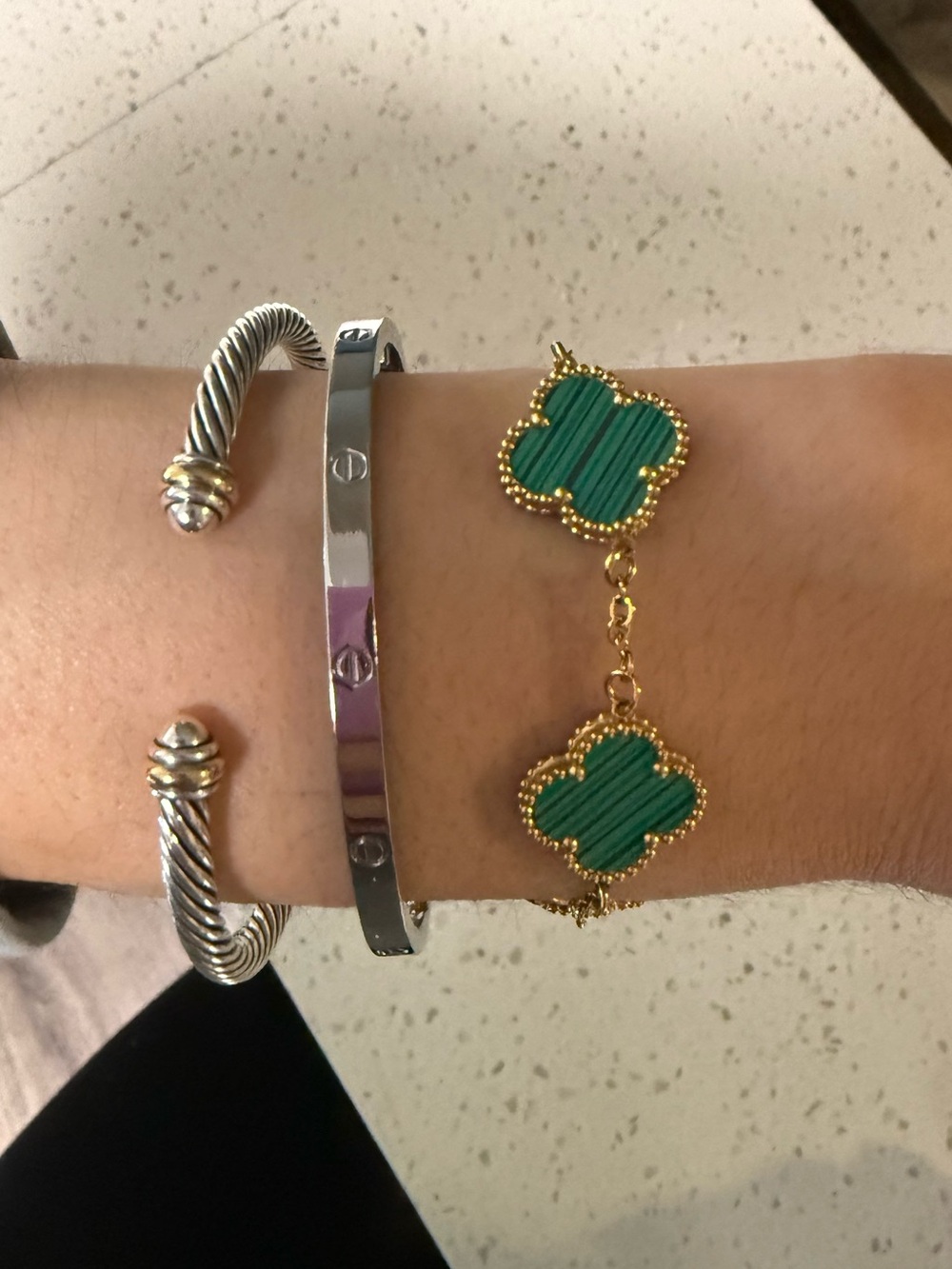 Clover bracelet